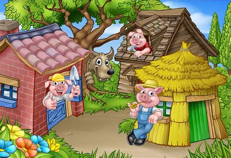  「The Three Little Pigs」：中世ブラジルの勇敢な豚の物語を紐解く！